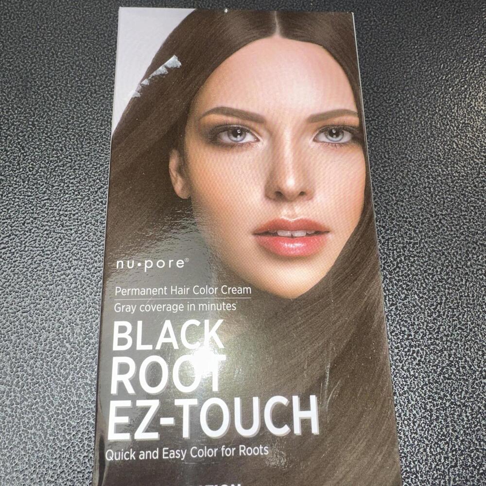 Nu-Pore BLACK Root Ez-Touch Cream Base Color,